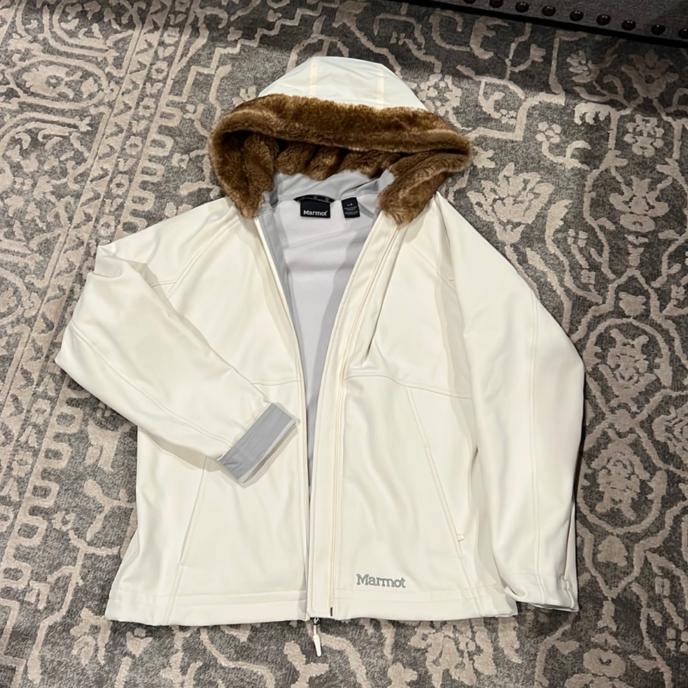 Marmot fleece lined jacket